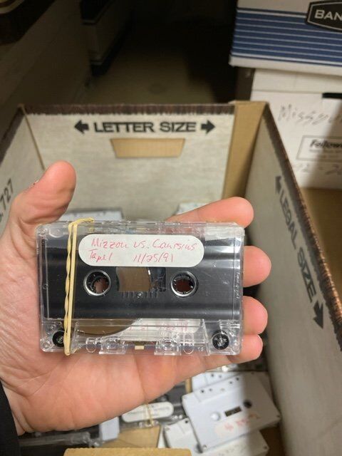 Mike Kelly's first Mizzou game tape
